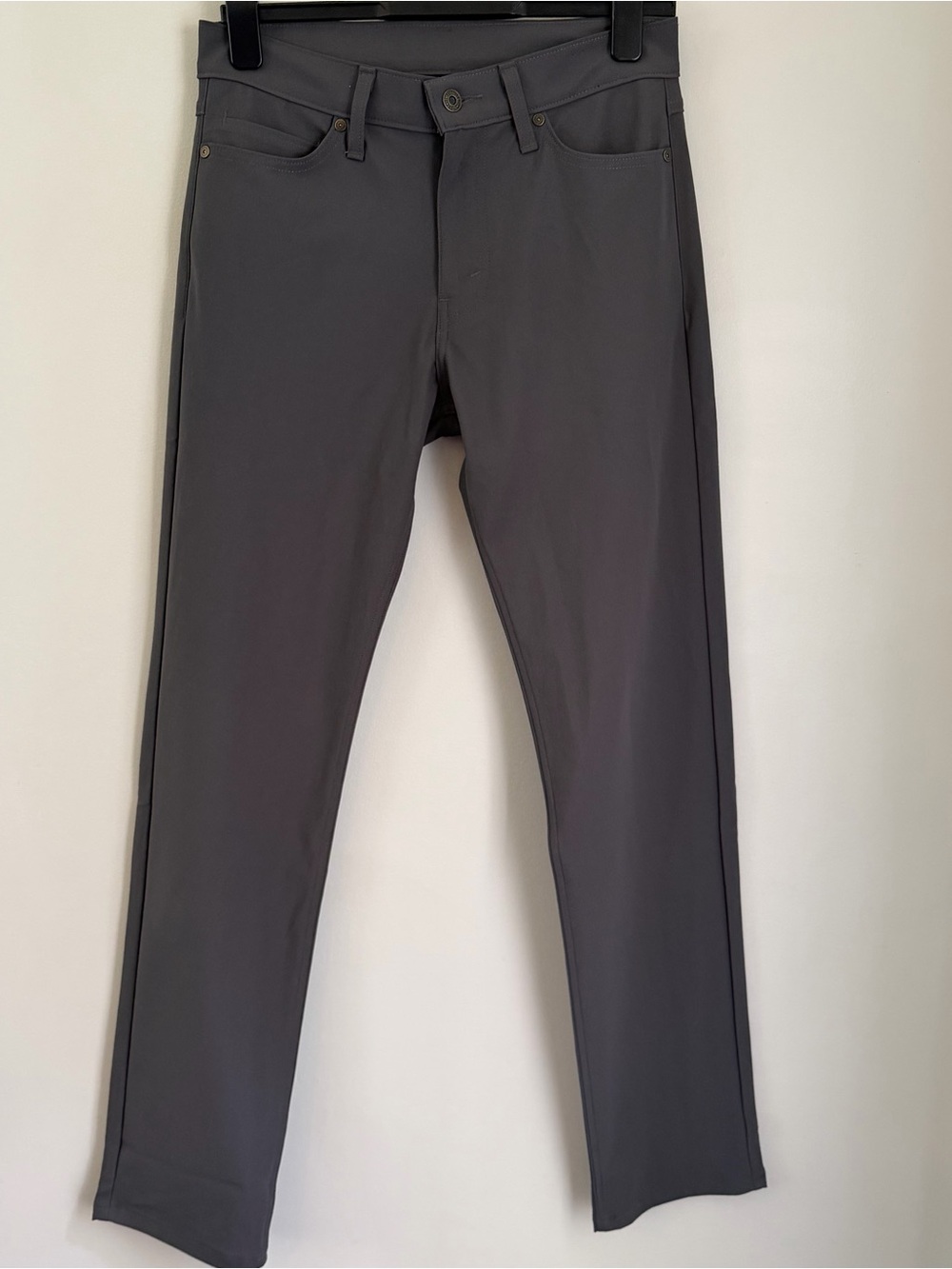 Levi's 511 Men's Tech 5-Pocket Straight Leg Pants Gray Size 30x32 EUC